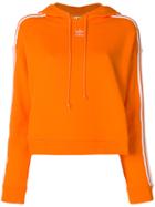 Adidas Adidas Originals Trefoil Cropped Hoodie - Yellow & Orange