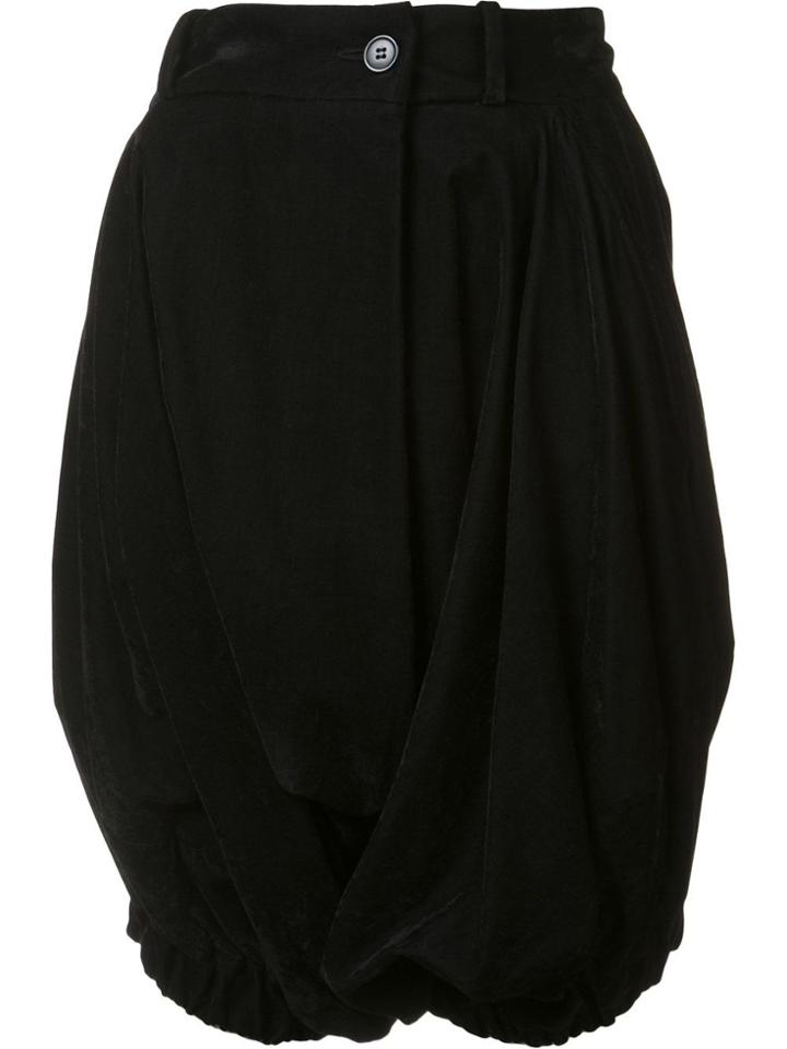 Vivienne Westwood Red Label Pleated Balloon Shorts - Black