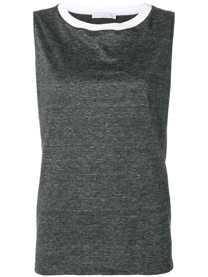 Fabiana Filippi Round Neck Top - Grey