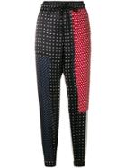 Sportmax Polka Dot Trousers - Black