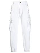 Dsquared2 Combat Cargo Trousers - White