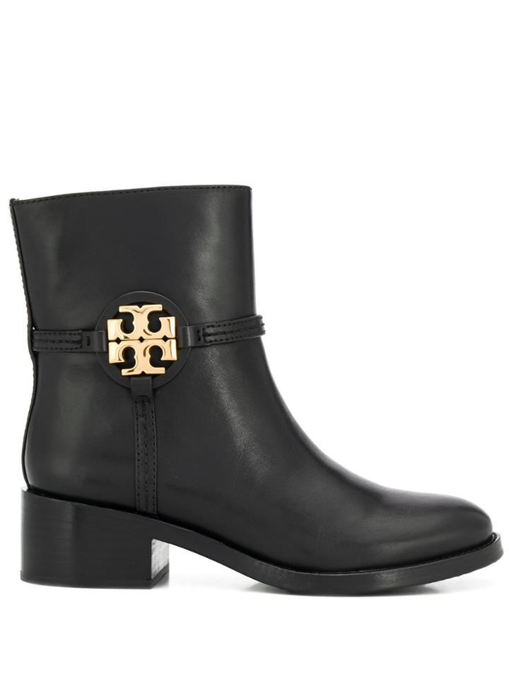 Tory Burch Miller Ankle Booties - Black