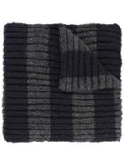 Faith Connexion Striped Scarf - Grey
