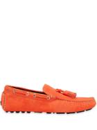 Fendi Tassel Detail Loafers - Orange
