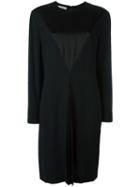 Christian Dior Vintage Satin Bib Dress, Women's, Size: 36.5, Black