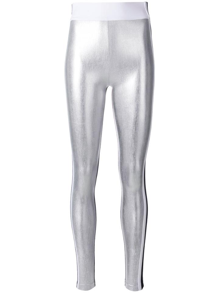 No Ka' Oi Lamé Leggings - Black