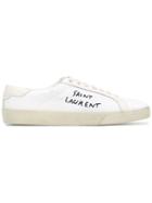Saint Laurent Court Classic Sl/06 Sneakers - White