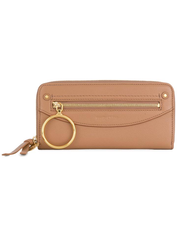 See By Chloé Miya Long Wallet - Brown