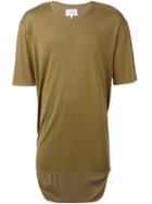 Maison Margiela Loose Fit T-shirt, Men's, Size: 50, Silk
