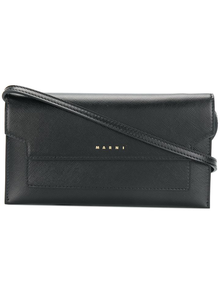 Marni Crossbody Mini Bag - Black
