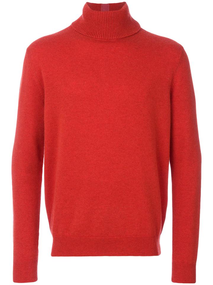 Paul Smith Classic Knitted Top - Red