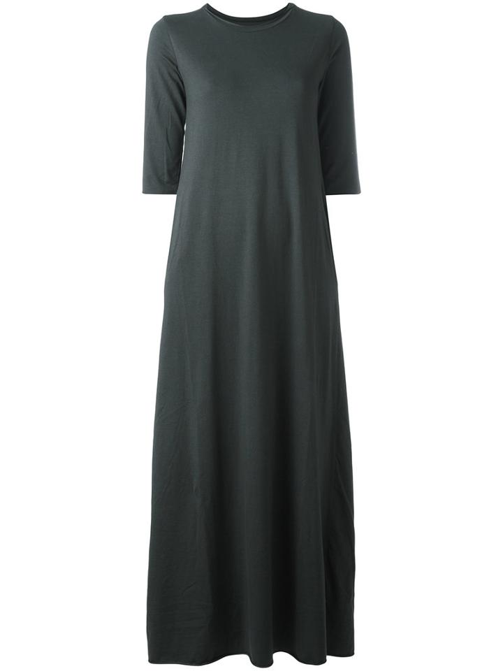 Labo Art Shift Maxi Dress, Women's, Size: 2, Green, Cotton/spandex/elastane
