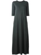 Labo Art Shift Maxi Dress, Women's, Size: 2, Green, Cotton/spandex/elastane
