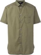 No21 Patch Pocket Shirt, Men's, Size: 52, Green, Cotton
