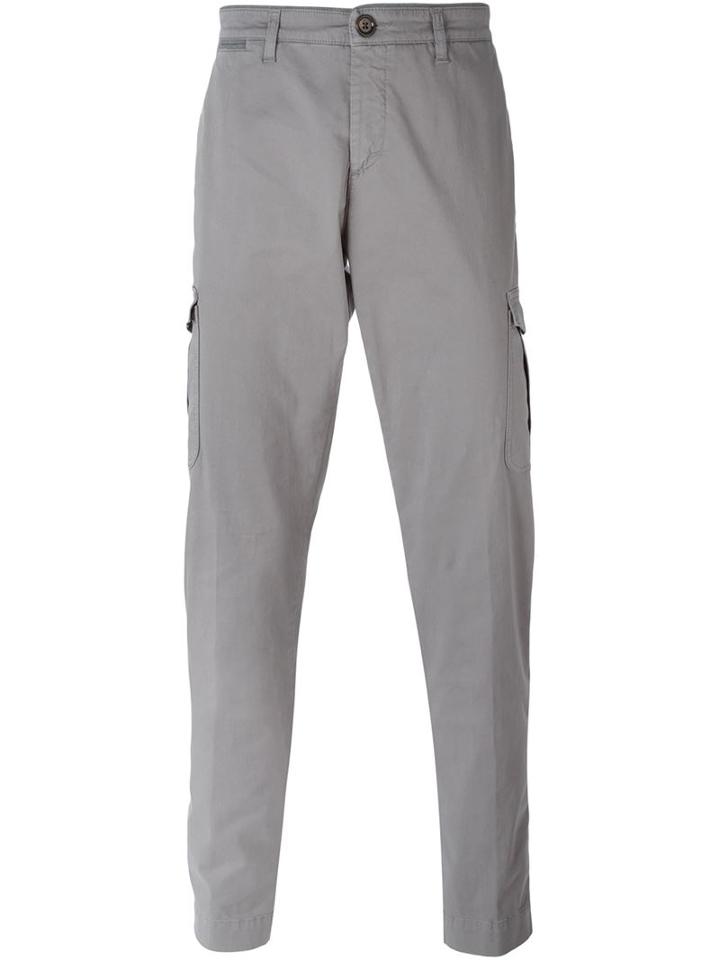Eleventy Tapered Cargo Trousers