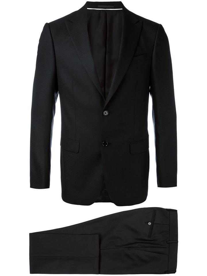 Z Zegna - Formal Suit - Men - Cupro/wool - 54, Black, Cupro/wool