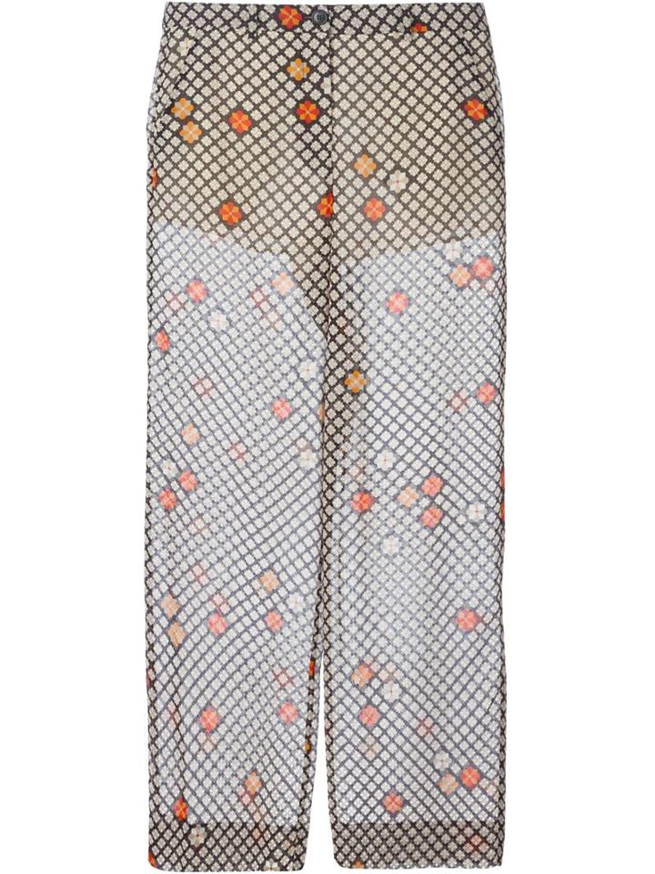 Maison Margiela Sheer Floral Trousers