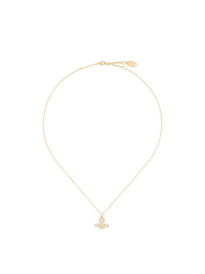 Vivienne Westwood Mini Bas Relief Necklace - Gold