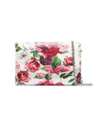 Dolce & Gabbana Floral-print Wallet Clutch Bag - Pink & Purple