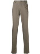 Z Zegna Straight Fit Tailored Trousers - Green