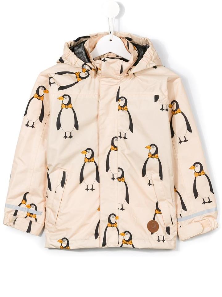 Mini Rodini 'edelweiss' Penguin Jacket, Boy's, Size: 10 Yrs, Nude/neutrals