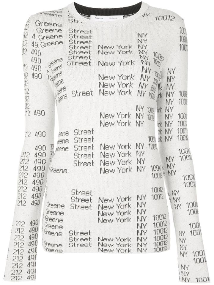Proenza Schouler White Label Address Print Jumper