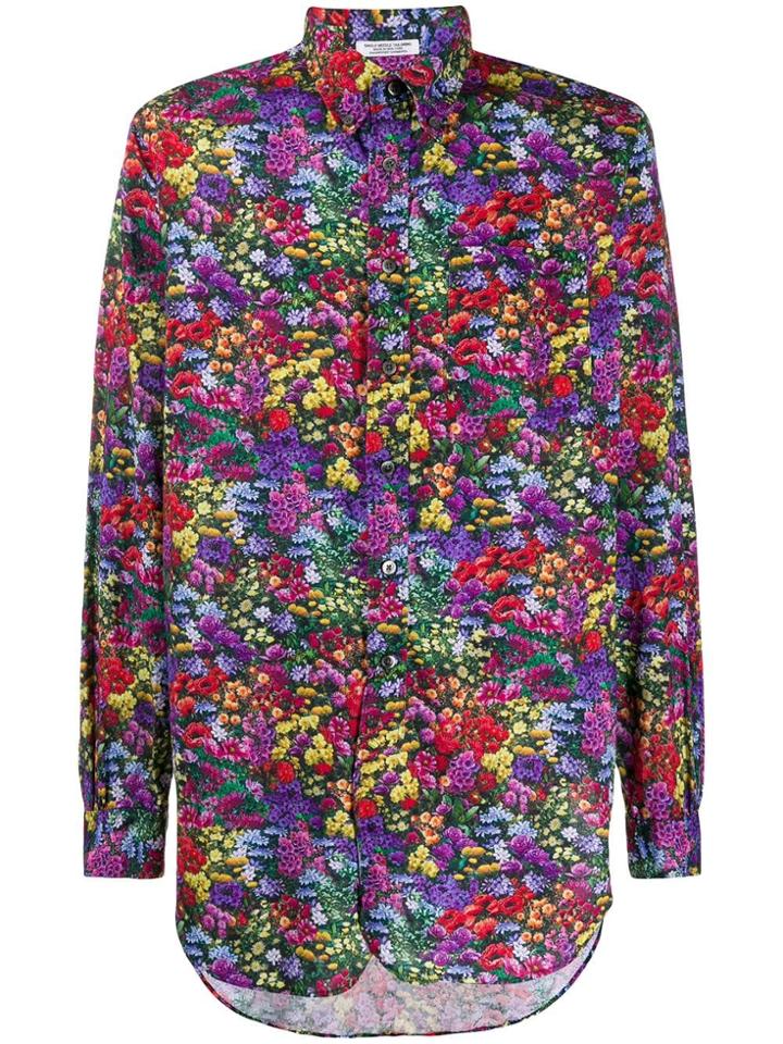 Engineered Garments Garden Print Shirt - Green