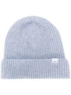 Norse Projects Ribbed Knit Beanie - Blue