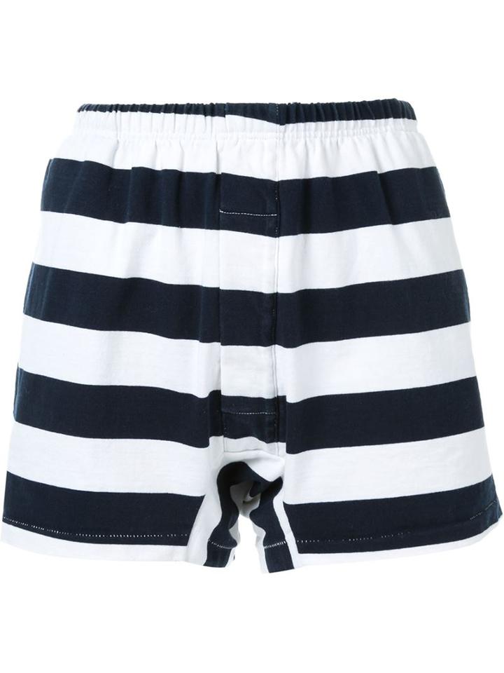 Bassike Striped Beach Shorts