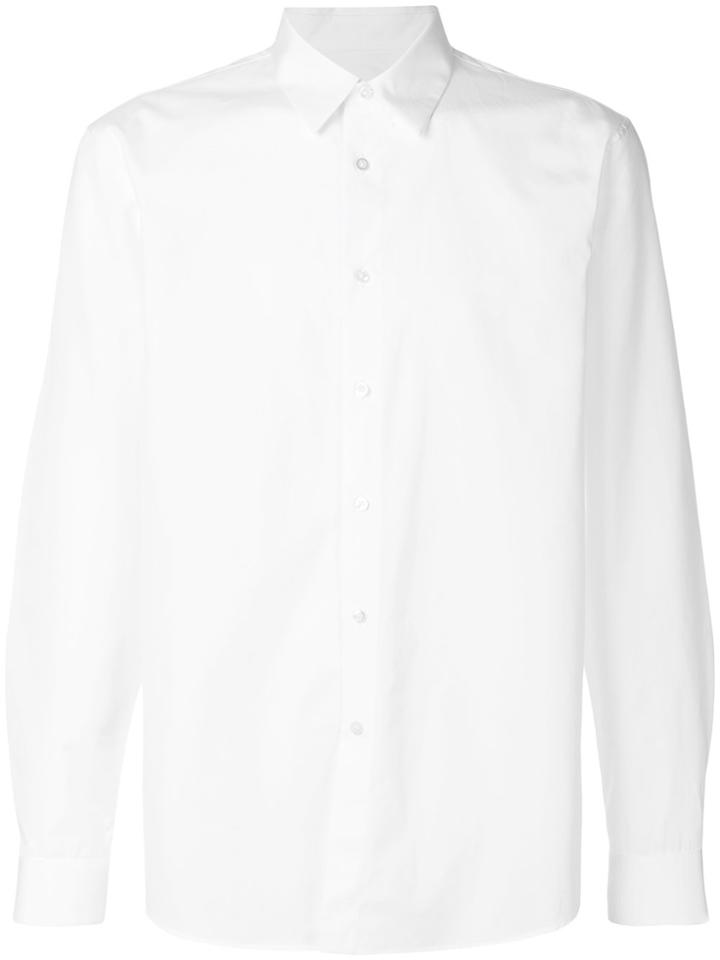 Jil Sander Curved Hem Shirt - White