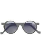 Vava Round Frame Sunglasses - Grey