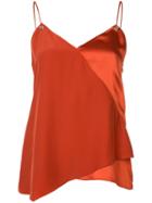 Prabal Gurung Camisole Top, Women's, Size: 4, Yellow/orange, Silk