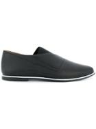 Issey Miyake Pointed Toe Loafers - Black