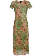 Jean Paul Gaultier Vintage Patterned Short Sleeve Dress
