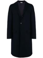 Jil Sander Longline Coat - Blue