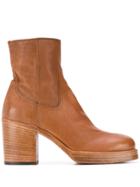 Officine Creative Chunky Sole Ankle Boots - Brown