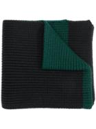 Moncler Classic Ribbed Scarf - Black