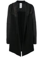 Lost & Found Rooms Draped Hooded Sweatshirt - Black