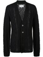 Maison Margiela Distressed Knit Cardigan