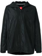 Nike Bonded Parka Jacket, Men's, Size: Large, Black, Polyester