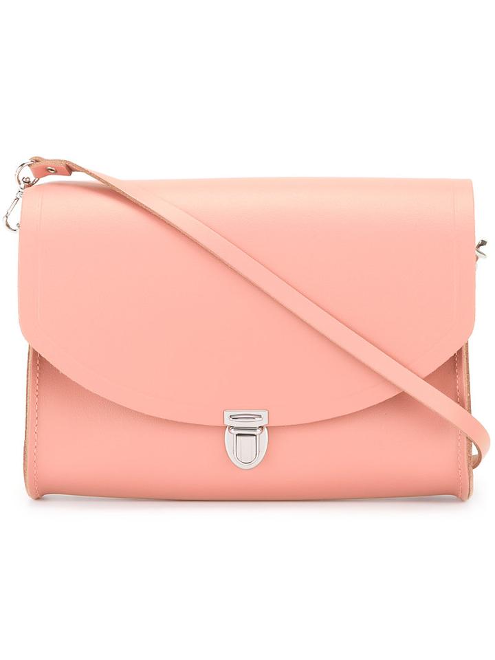 The Cambridge Satchel Company Push Lock Satchel, Women's, Pink/purple, Leather