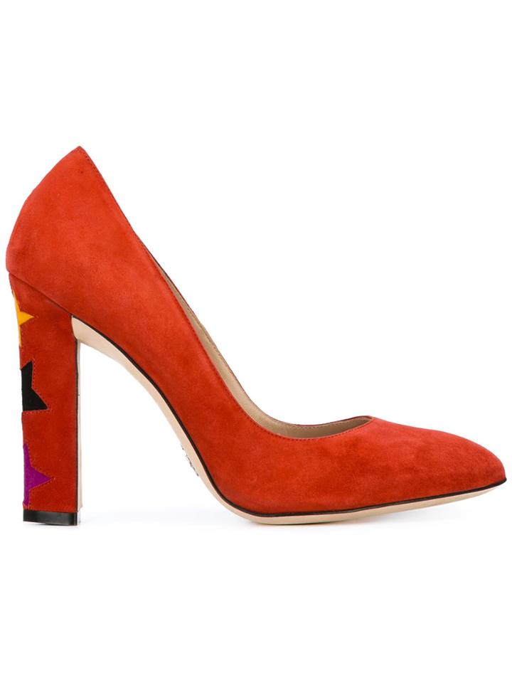 Paula Cademartori Cinderella Pumps - Red