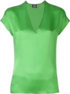 Fausto Puglisi V-neck Shortsleeved Top