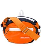 Heron Preston Logo Zipped Crossbody Bag - Yellow & Orange