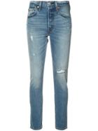 Levi's Super Skinny Jeans, Women's, Size: 24, Blue, Cotton/spandex/elastane