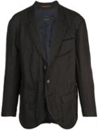 Ziggy Chen Single Breasted Blazer - Black