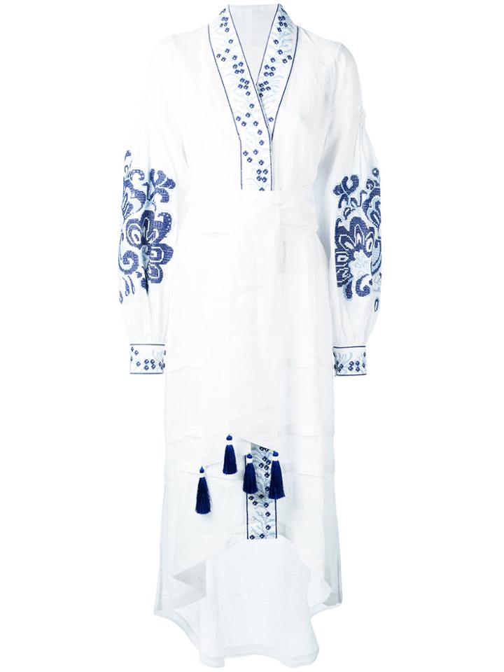 Yuliya Magdych 'berry' Dress - White