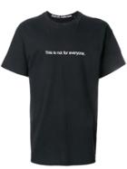 F.a.m.t. This Is Not For Everyone T-shirt - Black