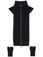 Veronica Beard - Turtleneck Dickey And Cuffs - Women - Cashmere - One Size, Black, Cashmere