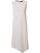 Victor Alfaro Asymmetric Cady Dress, Women's, Size: 10, Nude/neutrals, Spandex/elastane/viscose
